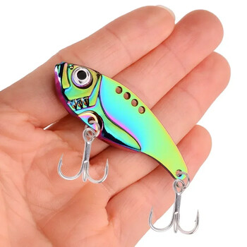 12 τμχ Metal VIB Vibration Bait Spinner Spoon Fishing Lures Set 3g 7g 10g 15g 20g Jigs Trout Winter Fishing Hard Baits Tackle