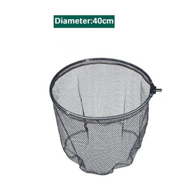 Rankinio tinklo galvutė Aliuminio lydinio 8 mm Sraigtinis sulankstomas panardinamasis tinklas 35/40/45 cm Klijuojamas tinklas lauko žvejybos tinklo įrankių priedai