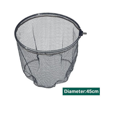 Rankinio tinklo galvutė Aliuminio lydinio 8 mm Sraigtinis sulankstomas panardinamasis tinklas 35/40/45 cm Klijuojamas tinklas lauko žvejybos tinklo įrankių priedai