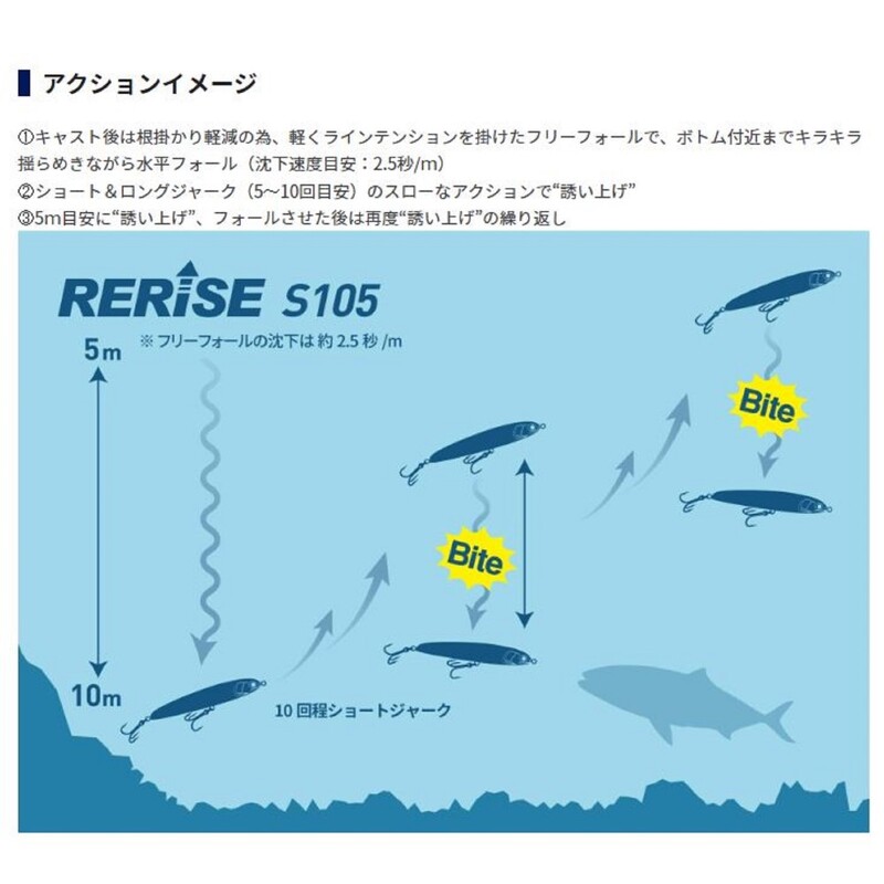 TSUYOKI Pencil Fishing Lures 2024 Maria Rerise S105 40 grammos süllyedő csali Stickbaits trolling csali tengeri horgászathoz Gt Tuna Lure