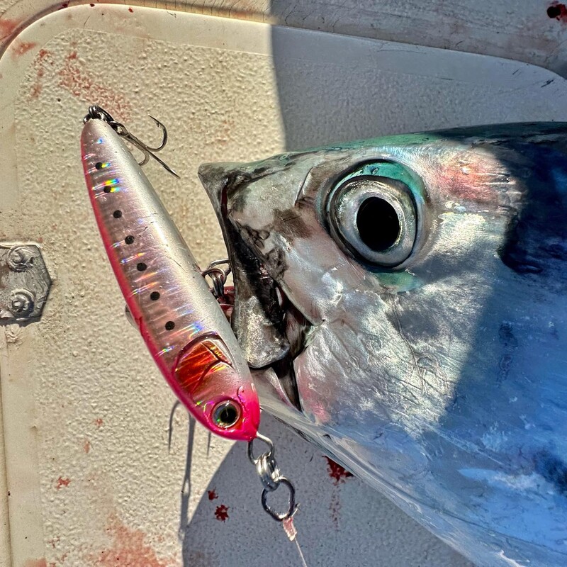 TSUYOKI Pencil Fishing Lures 2024 Maria Rerise S105 40 grammos süllyedő csali Stickbaits trolling csali tengeri horgászathoz Gt Tuna Lure