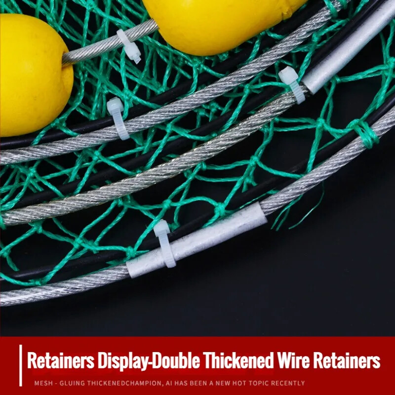 Úszó halászháló Összecsukható halkosárvédő táska Nylon úszóképességű horgászfelszerelés vonóháló Halvédő háló