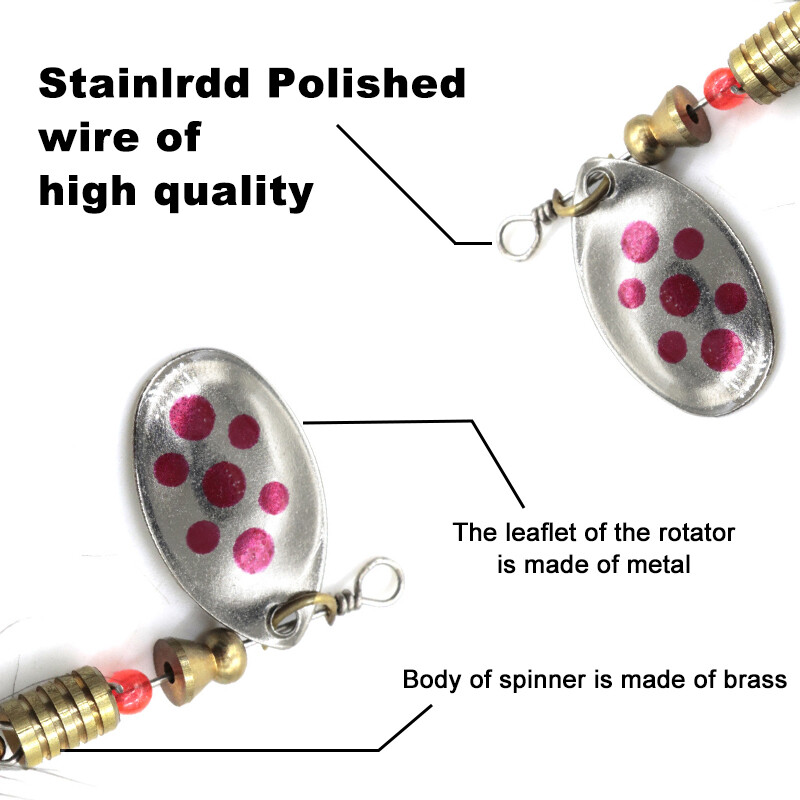 Fém Spoon Spinner horgászcsali 10db szett Spoonbait Crankbaits Horgász wobblerek csuka horgolt készlet mesterséges csali