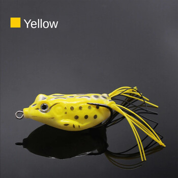 5 τμχ/σετ Frog Lures Suit Lure Simulation False Bait Beard Frog Soft Bait with Hook Bass Bait Εργαλείο για το θαλάσσιο ψάρεμα