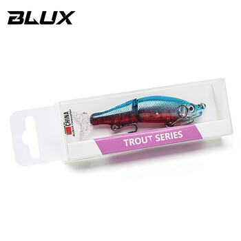 BLUX JACK CLAW 70F 70mm 4,2g Slow Floating Jointed Swimbait Minnow Wobbler Fishing Lure Τεχνητό σκληρό δόλωμα για πέστροφα μπάσου