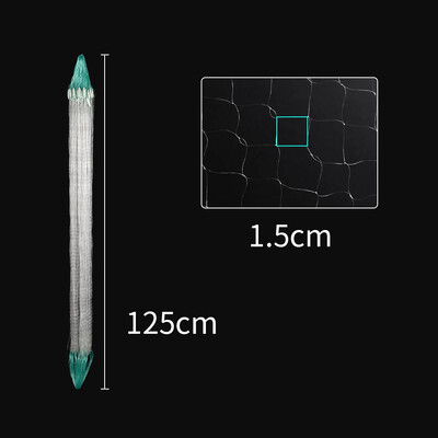 30 m tinklinis žvejybos tinklas, nailono monogijinis tvirtas plūduriuojantis gaudyklė, rankinis užmetamas tinklas lauko žvejybos reikmenys