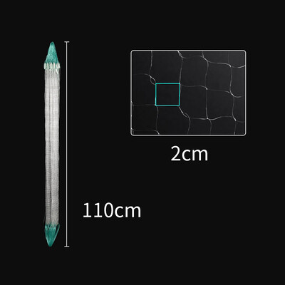 30 m tinklinis žvejybos tinklas, nailono monogijinis tvirtas plūduriuojantis gaudyklė, rankinis užmetamas tinklas lauko žvejybos reikmenys