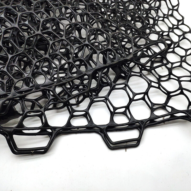 Kézi háló fej mélysége: 55/65 cm átmérő: 48 cm PVC anyag kültéri horgász kellékek fekete gyűrű nélkül