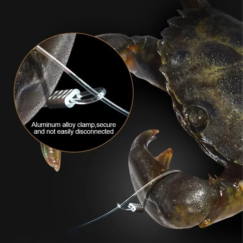 Krabų gaudymo įrankis jaukų gaudyklė nerūdijančio plieno jaukas narvas Žuvies narvelis tiektuvas Žvejybos reikmenys Tinkamas krabų krevečių vėžių gaudyklės narvas