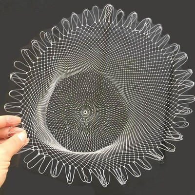 Dupla fonott hálós horgászháló 30/40/50/60 cm-es horgászeszközök hálós lyuk sügér pisztrángfogáshoz horgászkiegészítők S8H7