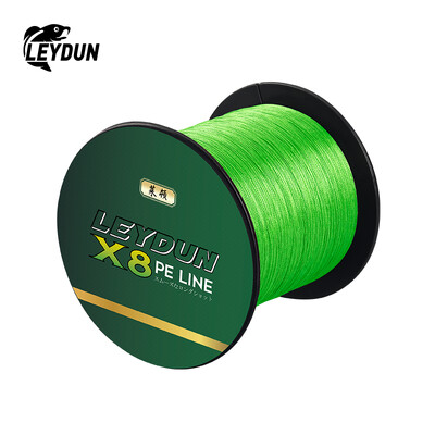 LEYDUN 500m Micro Nauji žvejybos valai 8 sruogų pinti PE Japan Smooth Multifilament Line Sea Fishing Carp Fly Wire valas įrankis