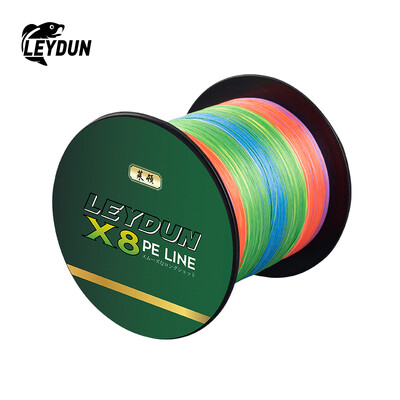 LEYDUN 500m Micro Nauji žvejybos valai 8 sruogų pinti PE Japan Smooth Multifilament Line Sea Fishing Carp Fly Wire valas įrankis