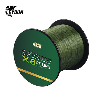 LEYDUN 500m Micro Nauji žvejybos valai 8 sruogų pinti PE Japan Smooth Multifilament Line Sea Fishing Carp Fly Wire valas įrankis