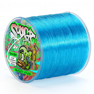 Sougayilang nylon horgászzsinór Szupererősebb 500 m Nylon Zsinór Max Drag 7-38LB Fluorocarbon horgászzsinór sós/édesvízhez