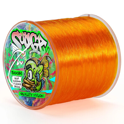 Sougayilang nylon horgászzsinór Szupererősebb 500 m Nylon Zsinór Max Drag 7-38LB Fluorocarbon horgászzsinór sós/édesvízhez