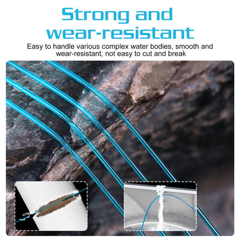 Sougayilang nylon horgászzsinór Szupererősebb 500 m Nylon Zsinór Max Drag 7-38LB Fluorocarbon horgászzsinór sós/édesvízhez