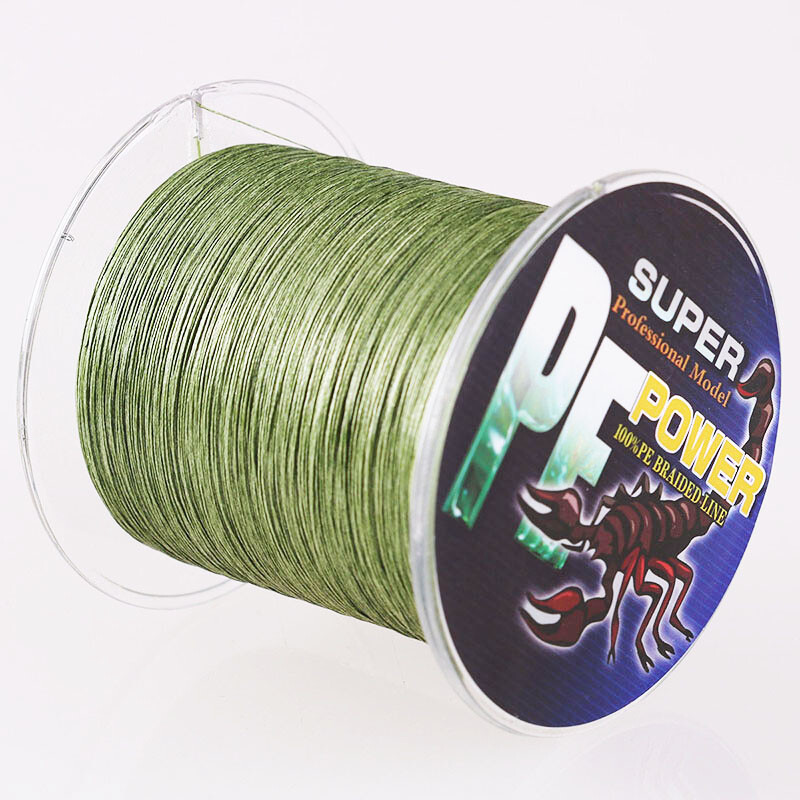 DORISEA 16 sruogų 100M / 109jardų itin stipri medžiaga iš Japonijos 0,16mm-2,5mm 100% PE braide daugiagijinis žvejybos valas