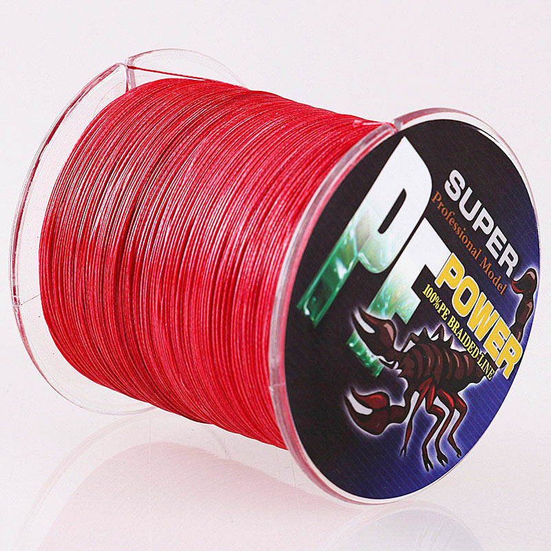 DORISEA 16 sruogų 100M / 109jardų itin stipri medžiaga iš Japonijos 0,16mm-2,5mm 100% PE braide daugiagijinis žvejybos valas