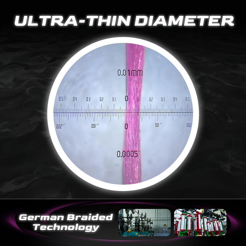 HANDING Blast X4 pintas PE valas 8–60 LB, itin tankus ir plonas pintas meškerės valas.