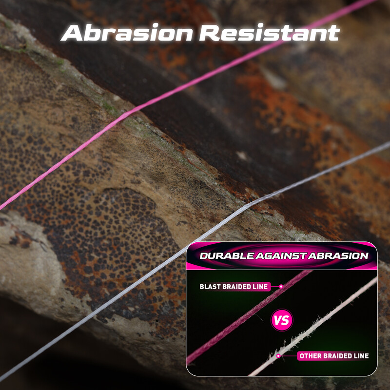 HANDING Blast X4 pintas PE valas 8–60 LB, itin tankus ir plonas pintas meškerės valas.