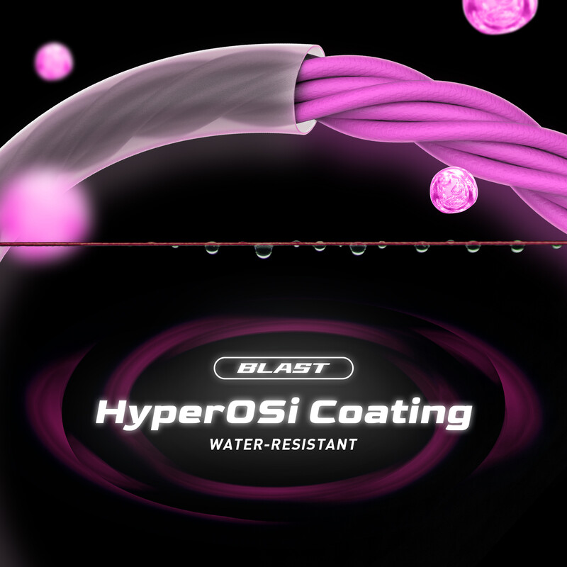 HANDING Blast X4 pintas PE valas 8–60 LB, itin tankus ir plonas pintas meškerės valas.