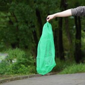Zelena najlonska sklopiva torba za ribarsku mrežu, lagana niti, sklopiva riblja košara i zaštita
