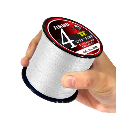 ZUKIBO Super Power 4 sruogos 300M 500M 1000M pintas žvejybos valas X4 PE Japan Durbale daugiagijinis karpių žvejybos valas Smooth