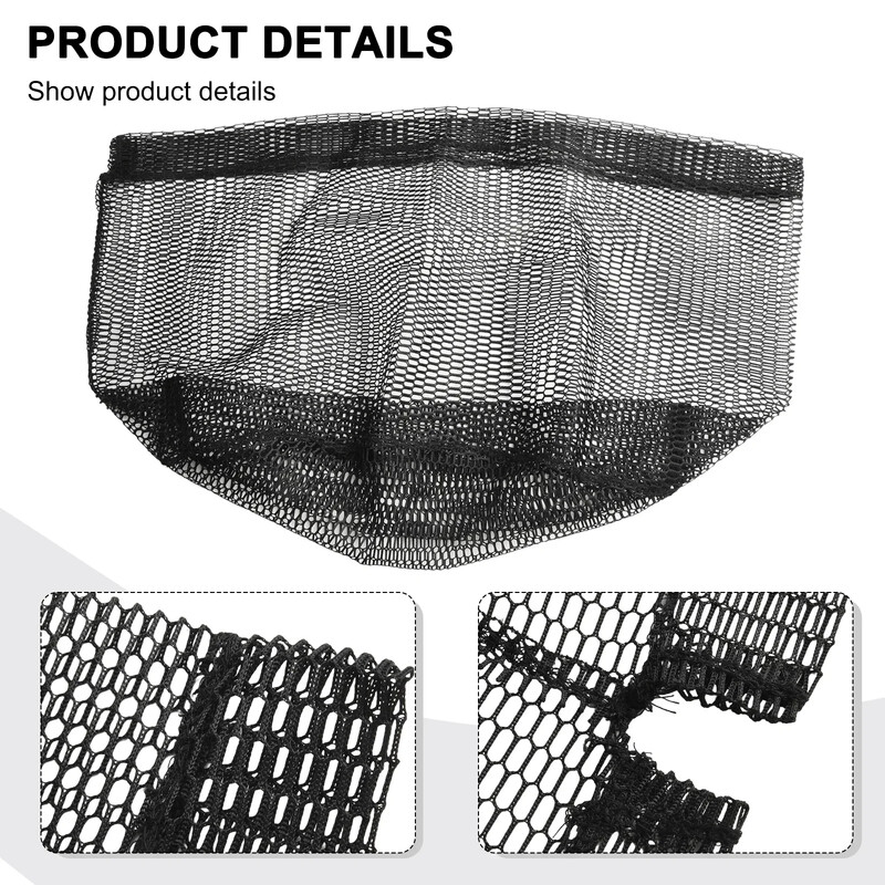 40–50 cm žvejybos iškrovimo tinklo keitimas gėlo vandens sūraus vandens žvejybos tinklo pakeitimui Nailono keitimo priedai