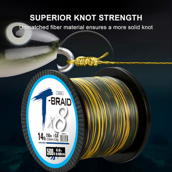 ThornsLine X8 Upgrade Braid Fishing Line Super Strong 8 Strands Multifilament PE Line 300-1000M Плетено въже Всичко за риба шаран