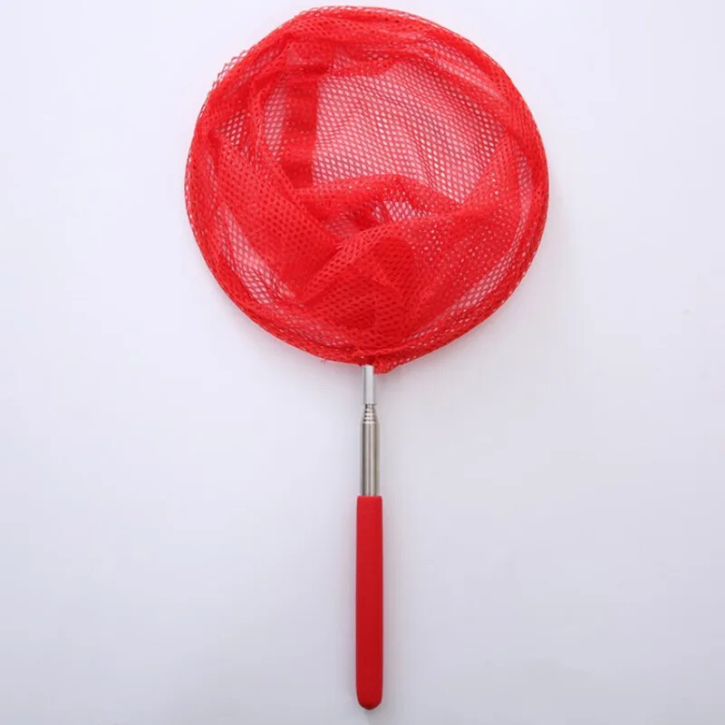 halászháló rozsdamentes acél teleszkópos horgász rovar pillangó szitakötő háló gyerekek botfogás ebihal halháló akvárium tisztítás