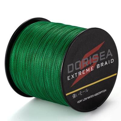 DORISEA X4 100M 6LB-100LB extrém fonott PE multifil horgászzsinór, Pesca tackle