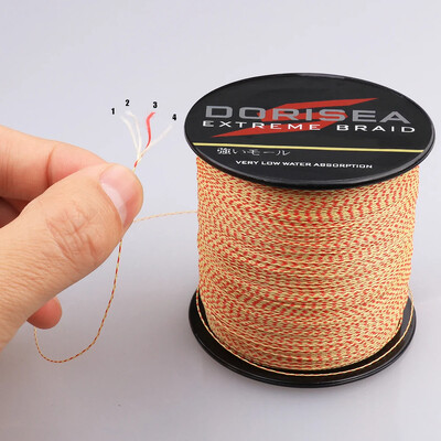 DORISEA X4 100M 6LB-100LB extrém fonott PE multifil horgászzsinór, Pesca tackle