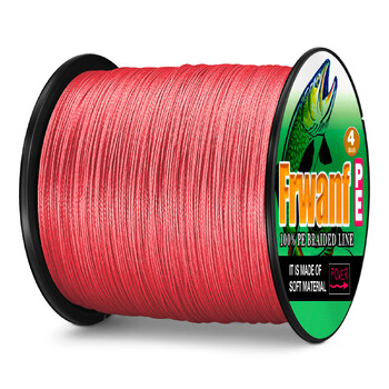 Frwanf 500M 1000M 4 Strand Braided Outdoor Multifilament Fishing Line Sea Ice River Rock Gear 2LB 4LB 100LB X4 0,1mm 0,12mm