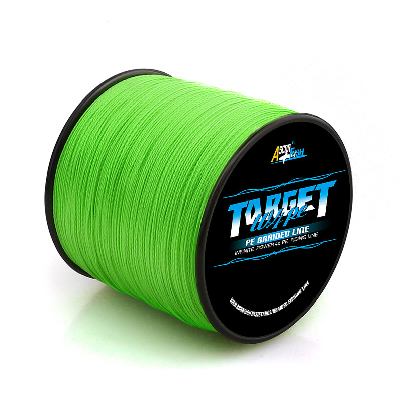 Fonott drót horgászzsinór 4 szál 500M 1000M szupervörös szín, soha nem jön le 2 4 6 8 100LBS 0,06 mm 0,08 mm 0,1 mm 0,55 mm sósvíz