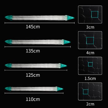 Ψάρεμα 30m Παγίδα διχτυών ψαριών Μονόνημα βράγχια δίχτυα πλέγμα για εξωτερικούς χώρους