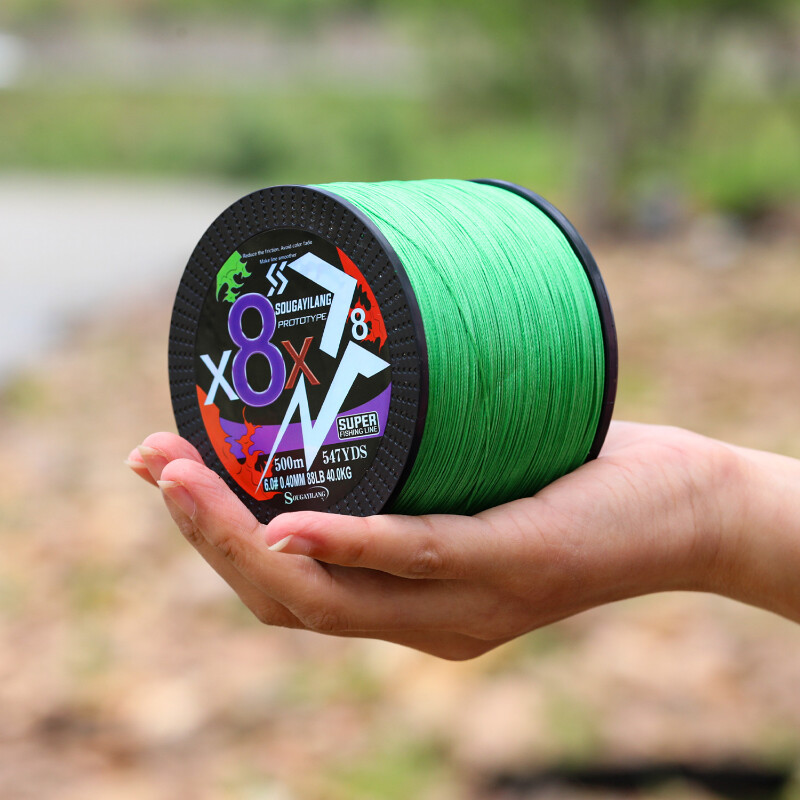 Sougayilang 8 sruogų pintas žvejybos valas 100M 300M daugiagijinis karpių žvejybos daugiafunkcis PE žvejybos valas, skirtas 22-88LB Pesca