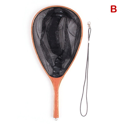 Muselinės žvejybos iškrovimo tinklas Minkštas guminis mažas arba didelis tinklelis upėtakių gaudymo ir paleidimo tinklas be magneto