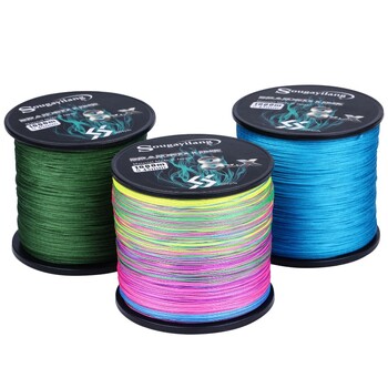 Sougayilang New 9 Strands PE Fishing Line 300M 500M 1000M Multifilament Fishing Wire Carp Fishing Line Tool Pesca