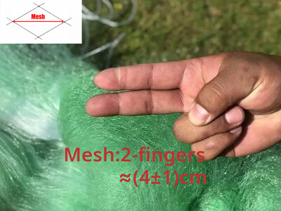 10m 20m vieno sluoksnio plaukiojantis tinklas lipnus tinklas gaudyti smulkias žuveles