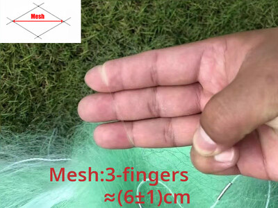 10m 20m vieno sluoksnio plaukiojantis tinklas lipnus tinklas gaudyti smulkias žuveles