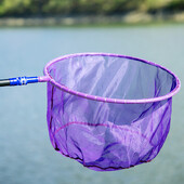 Konkurencinga žvejybos tinklo galvutė Rankų darbo silikoninis masalų tinklas Silikonas žvejybos sulankstomas tinklinis narvas