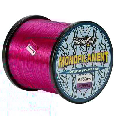Thronsline 1000M Linie de pescuit cu fluorocarbon Linie de nailon super puternică Linie monofilament Material japonez pentru pescuitul crapului Pesca mar