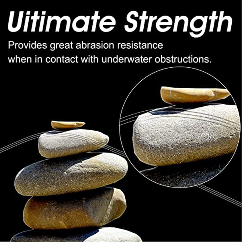 Thronsline 1000M Linie de pescuit cu fluorocarbon Linie de nailon super puternică Linie monofilament Material japonez pentru pescuitul crapului Pesca mar