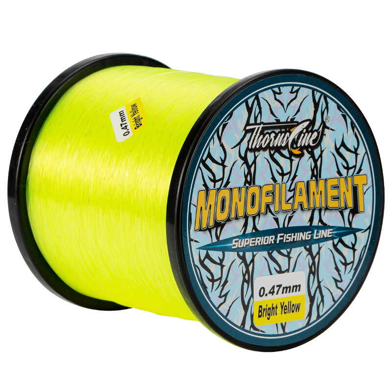 Thronsline 1000M Linie de pescuit cu fluorocarbon Linie de nailon super puternică Linie monofilament Material japonez pentru pescuitul crapului Pesca mar