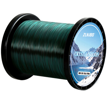 ZUKIBO 3000M Colors Crystal Nylon Line Висококачествено японско монофилно въдице Super Strong Professional Saltwater Line