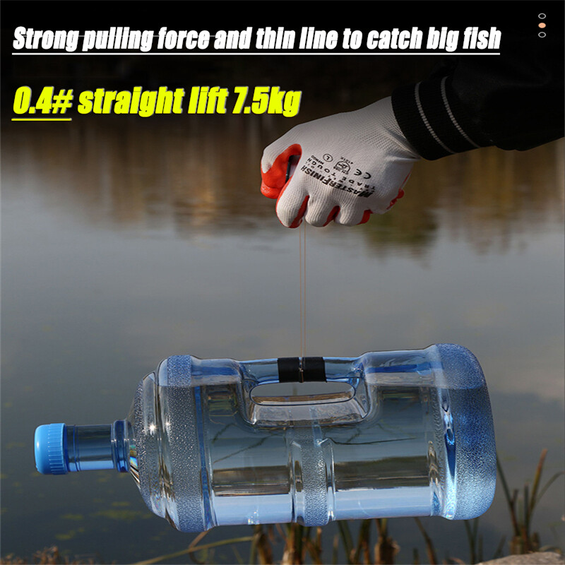 ZUKIBO FEIKE 0,05 mm Micro Fly Line 1000M upletena PE struna za ribolov Ultra tanji japanski materijal Super čvrsta višenitna struna za šarana