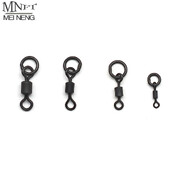 MNFT 40vnt. Greitai keičiamas lankstus žiedas, besisukantis įrenginys terminalo reikmenų karpių žvejybos reikmenys