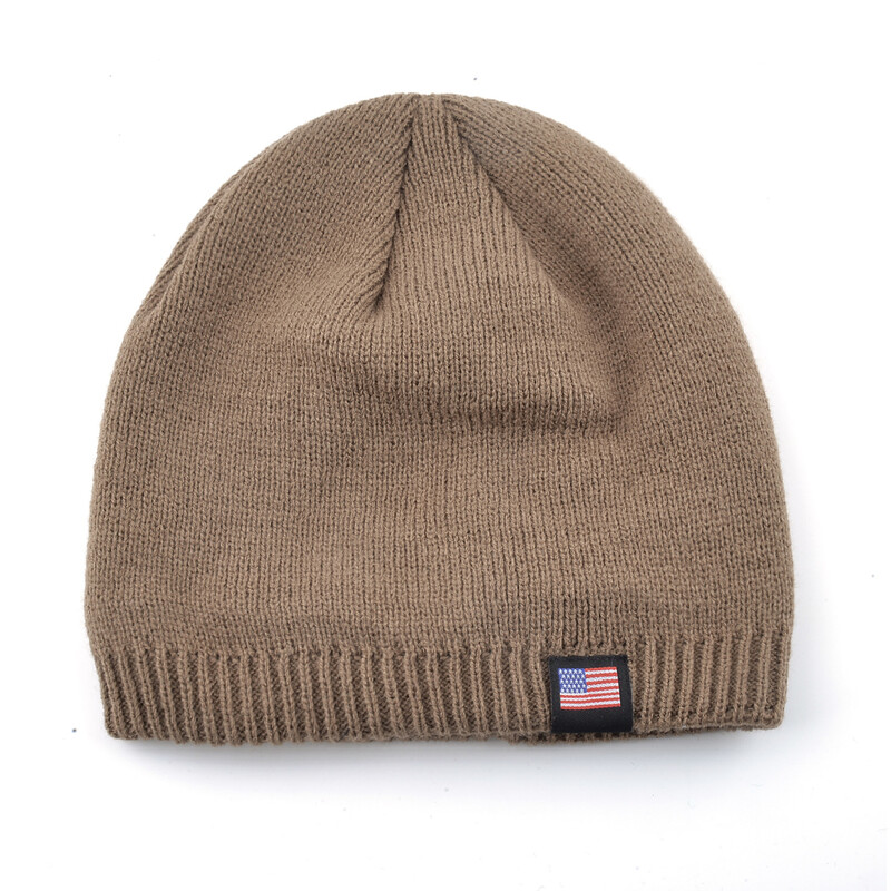 Téli sapka, 2024, új, divatos férfi, egyszerű kötött sapka kültéri kerékpározás plusz bársony vastag, meleg gyapjú sapka női sapka