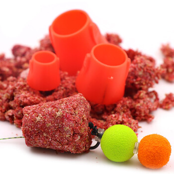 Carp Fishing Bait Tool Pellet Cone Boilie Needle Mold Mold Feeder Ψάρεμα Carp Hair Rig Εξοπλισμός για αξεσουάρ ψαριών Αντιμετώπιση