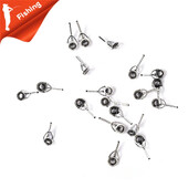 10 vnt Meškerės viršaus kreipiamojo žiedo lyno antgalis, 0,9–2,2 mm nerūdijančio plieno akinių žiedų stulpų rinkinys Remonto liejimo pakeitimo priedai